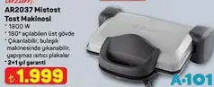 ARZUM AR2037 MİSTOST TOST MAKİNESİ